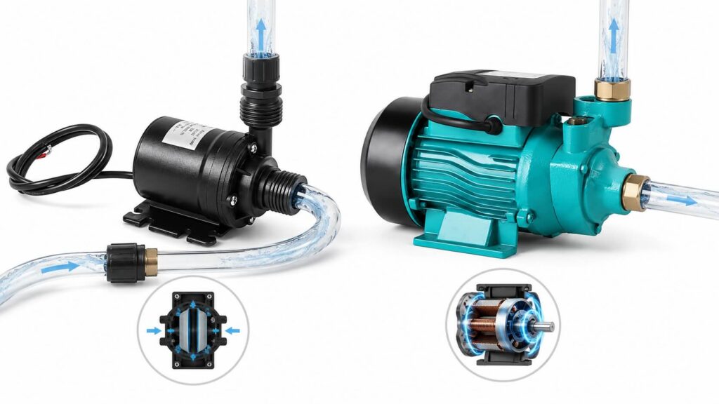 Brushless DC pump and diaphragm pump comparison for equipment selection